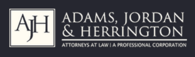 Adams, Jordan & Herrington, P.C. Law Firm Logo by Cedric Davis in Macon GA