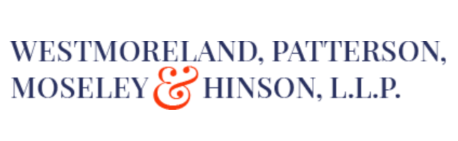 Westmoreland, Patterson, Moseley & Hinson, L.L.P. Law Firm Logo by Roxanne Hinson in Macon GA