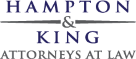 Hampton & King Law Firm Logo by Hartley Hampton in Houston TX