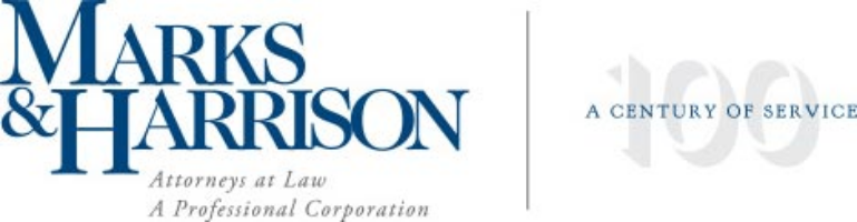 Marks & Harrison Law Firm Logo by Fletcher W.  Harkrader in Charlottesville VA