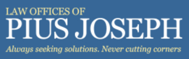 Law Offices of Pius Joseph Law Firm Logo by Pius Joseph in Pasadena CA