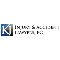 KJ Injury & Accident Lawyers, PC Law Firm Logo by Kate Jamsheed in Los Angeles CA