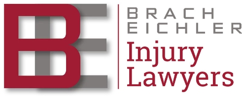 Brach Eichler Injury Lawyers Law Firm Logo by Edward Capozzi in New Brunswick NJ