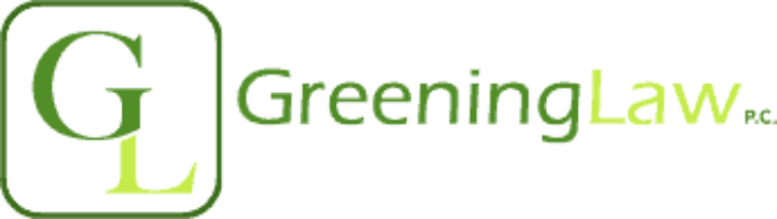 GreeningLaw, P.C. Law Firm Logo by Jared Hagood in Dallas TX