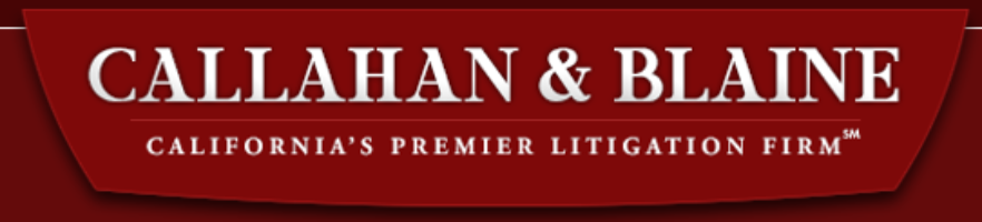 Callahan & Blaine Law Firm Logo by Daniel Callahan in Santa Ana CA