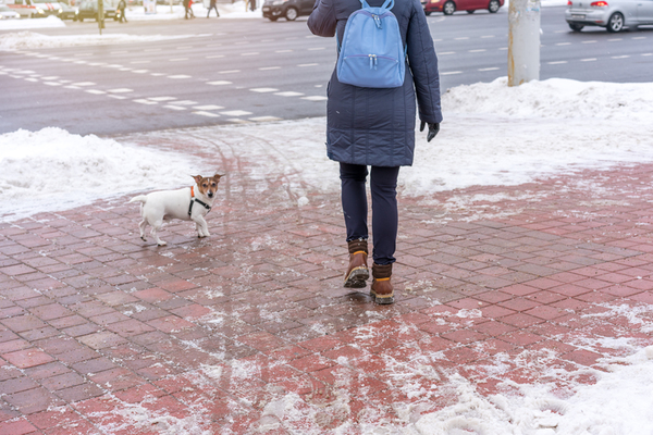 Liability for a Wintertime Slip and Fall